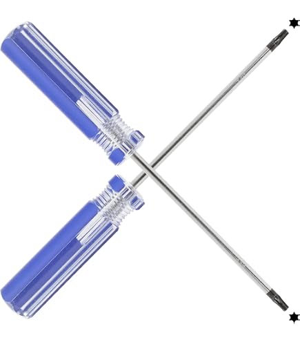 Sourcing Map Torx Screwdriver, T27 Security Star Screw Driver With 5.2" CR-V Shaft And T Handle