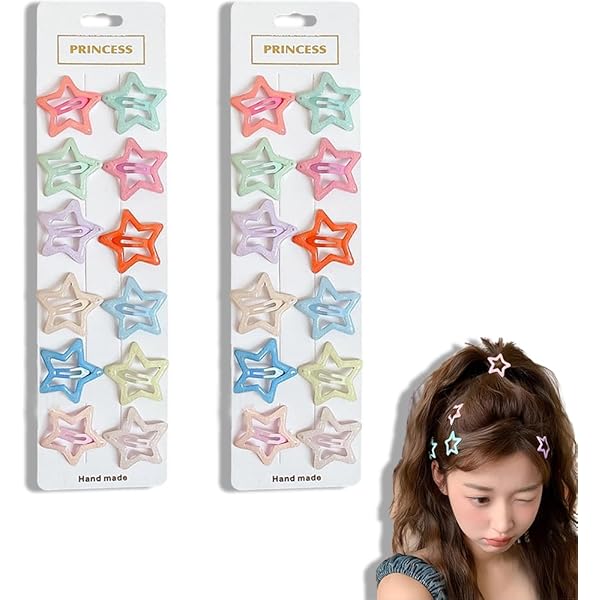 (KIDS) ヘアピン　星型　キラキラ　おしゃれ　可愛い　髪止め 楽天市場】【50%OFF SALE】星ピン キラキラ星 ヘアピン 星