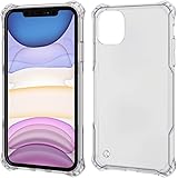 エレコム iPhone 11 ケース ZEROSHOCK 衝撃吸収 [落下時の衝撃から本体を守る (衝撃吸収フィルム付)] ハイブリッドタイプ クリア PM-A19CZEROTCR