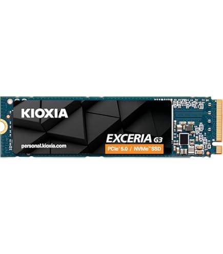 KIOXIA EXCERIA 2TB plus G3 NVMe™ SSD