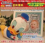 Disneyディズニー（メロディパタパタ）ドナルドぬいぐるみと高級フォトフレーム（ブルー）のセット、出産祝い、出産記念ギフト、誕生日プレゼント、誕生日ギフト、送料無料(沖縄と離島を除く)
