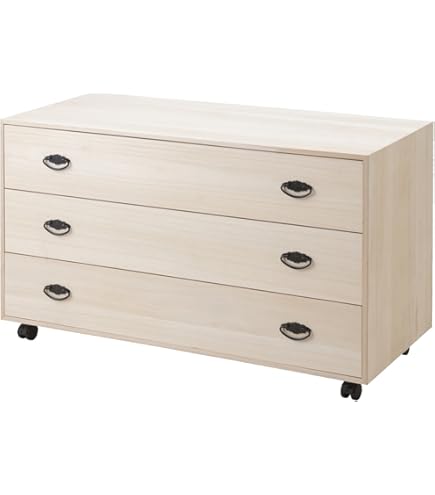 Amazon｜ナサ流通企画 桐重ね箪笥 幅100×奥行44 1段 HI-0093｜チェスト