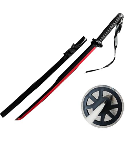 Amazon.co.jp: LAOBAO 天鎖斬月 黒崎一護 斬魄刀 コスプレ道具 模造刀