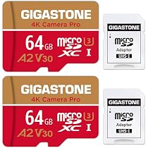 【在庫処分】GIGASTONE SDカード 64GB 4K Camera Pro 613ImMq95NL._AC_UL210_SR210,
