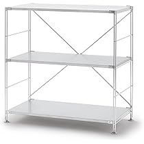 Amazon｜無印良品 ステンレスユニットシェルフ・ステンレス棚セット