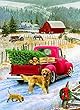 Cobble Hillクリスマスon theファームジグソーパズル