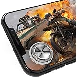 モバイルジョイスティック PUBG Mobile 荒野行動 第五人格 移動操作用パッド 吸盤式 真空吸着 手汗対策 超薄型 タッチスクリーン iPhone Xperia & Android タブレット 等対応