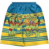 Toddler Boys Teenage Mutant Ninja Turtles Swim Shortトランク カラー: グリーン
