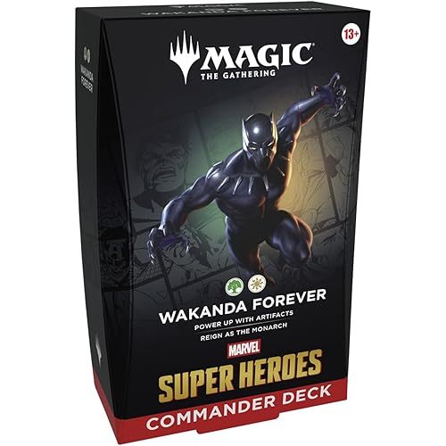 マジック：ザ・ギャザリング | マーベル スーパー・ヒーローズ 統率者デッキ 『ワカンダは永遠なり』 英語版 MTG トレカ ウィザーズ・オブ・ザ・コースト MSH D53610000