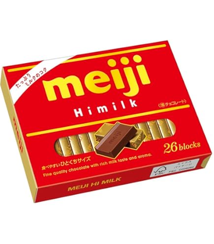 Amazon | 明治ハイミルクチョコレートBOX | 明治 | 板チョコ・チョコ