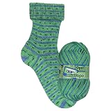 毛糸 ソックヤーン Opal オパール MixTape（ミックステープ） 4ply（4本撚り） ウール混 11492.ピーコックグリーンテープ