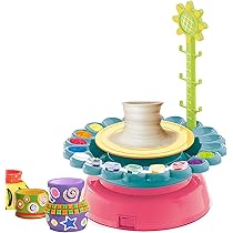 ★新品未使用★陶芸一式粘土付☆ スターターキットにしてみました！ Amazon.co.jp: DeeRace 【2025新登場・小型電動ろくろ】電動