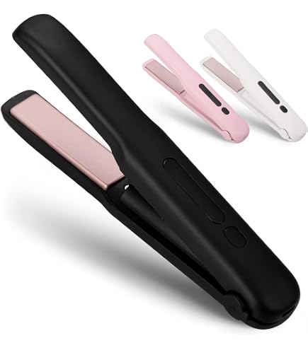 Amazon | コードレス ヘアアイロン 3000mAh USB充電式 ストレート