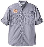 NCAA Auburn Tigers Collegiate Super Bonehead長袖シャツ S ブルー
