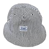 Lee×StompStamp コットンメトロハット 54cm　ストライプ