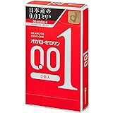 オカモトコンドームズ オカモトゼロワン0.01ミリ3個入り 単品 ポリウレタン (PU)