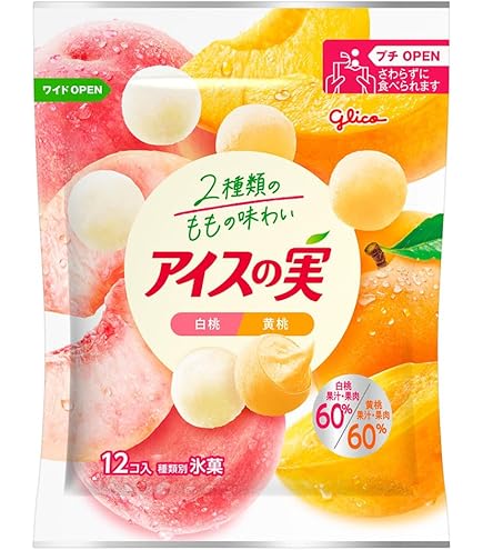 Amazon.co.jp: [冷凍] アイスの実 濃密りんご 84ml×24袋 江崎グリコ