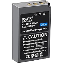 Amazon | 「Power-connoisseur」 OLYMPUS対応 BLS5/BLS50 交換