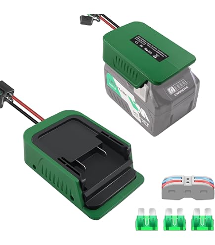 Amazon.co.jp: 【2個入り】バッテリーアダプター Hik.oki（日立