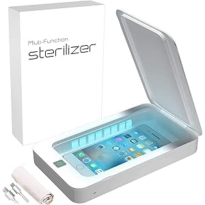 スマホ 除菌器 滅菌器 UV 紫外線 【令和最新版】消毒ケース 除菌 殺菌 滅菌 抗菌多機能旅行ケース 操作簡単 携帯便…