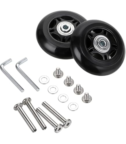 Amazon.co.jp: OwnMy 75 x 24mm 荷物スーツケース交換用ホイール、ゴム