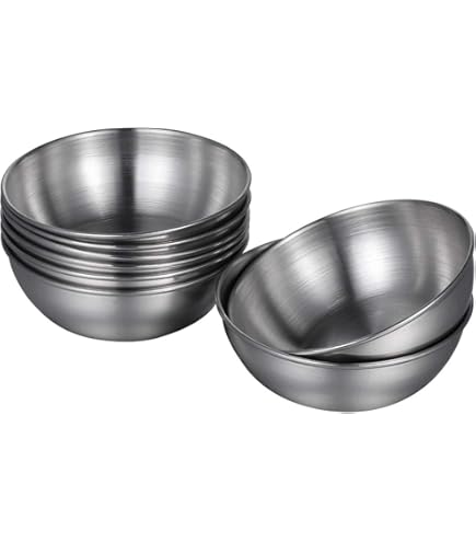 Amazon | NUOLUX 小皿 8センチ 醤油皿 8枚セット 薬味皿