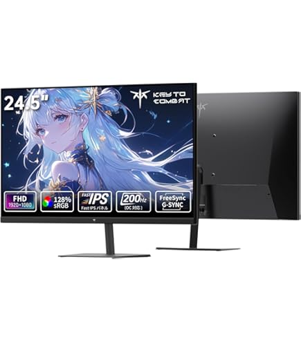 Amazon.co.jp: KTC 24インチ ゲーミングモニター 165Hz FHD