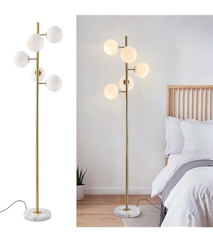 Amazon.co.jp : Chende フロアライト 3灯 フロアランプ 間接照明