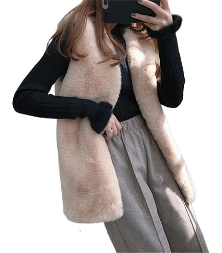 Amazon.co.jp: SLOBE IENA ECOPELファーベスト ベージュ : ファッション