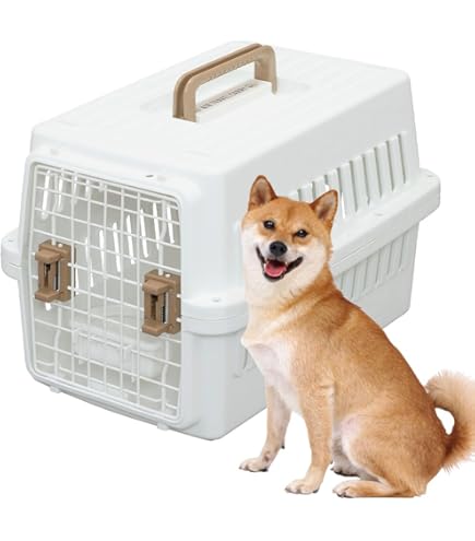 Amazon | ZENY ペットキャリー 小型犬 クレート ハードキャリー ハード