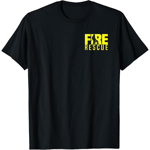 Amazon | 東京消防署 消防士 消防士制服(両面) Tシャツ | Tシャツ