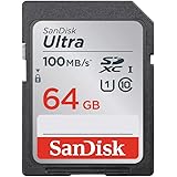 【 サンディスク 正規品 】  SDカード 64GB SDXC Class10 UHS-I 読取り最大100MB/s SanDisk Ultra SDSDUNR-064G-GHENN エコパッケージ
