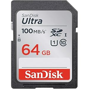 【 サンディスク 正規品 】 SDカード 64GB SDXC Class10 UHS-I 読取り最大100MB/s Sa…