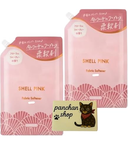 Amazon | 【まとめ売り】ISM 柔軟剤 シェルピンク 本体600ml×詰替え用 