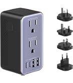 Amazon.co.jp: UMIVC 海外旅行用変圧器 550W 降圧専用 ダウントランス