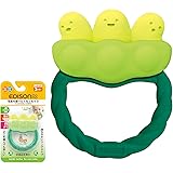 EDISONmama(エジソンママ) 熱可塑性エラストマー カミカミBabyえだまめ グリーン 1個 (x 1)