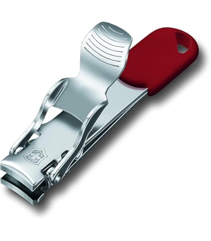 Victorinox Nail Clip 580 Red Edelweiss Swiss Army Knife At Swiss Knife Shop