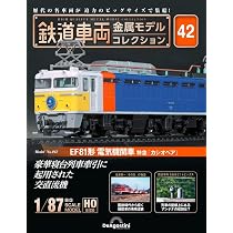 鉄道車両 金属モデルコレクション 42号 (EF81形 電気機関車 特急
