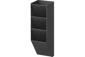 山崎実業(Yamazaki) マグネット ペンスタンド スチールパネル対応 ブラック W6.2×D6.2×H20.8cm タワー tower ペン立て 10097