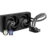 ARCTIC Liquid Freezer II 280 - Multi Compatible All-in-One CPU Water Cooler, Compatible with Intel & AMD sockets, Fan Speed: 
