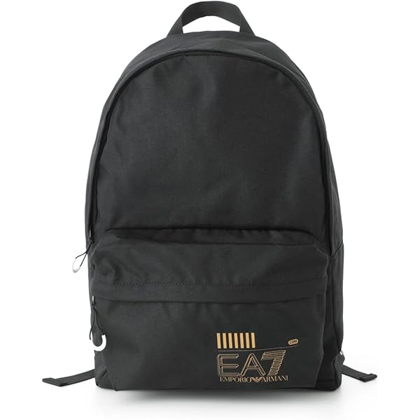 【美品】アルマーニ黒リュック エンポリオアルマーニ EMPORIO ARMANI バッグ リュックサック