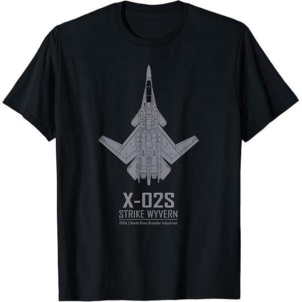 Amazon | ACE COMBAT 7 X-02S Tシャツ | Tシャツ・カットソー 通販