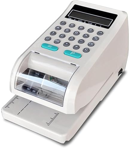 Amazon | マックス 電子チェックライタ 8桁 コードレスタイプ EC-310C
