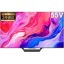 Amazon.co.jp: ハイセンス 55V型 55U8N 4K Mini LED 量子ドット