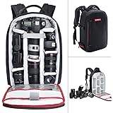 カメラリュック 一眼レフ カメラバック Beschoi 超軽量 三脚取付可 大容量 撥水加工 pc収納可 バックパック トラベル 外出 登山