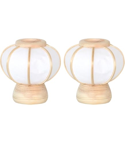 Amazon｜やまこう 特上 住吉提灯 御神燈 一対 □2寸 サイズ 径 6cm 長