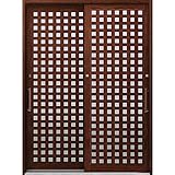 YKKAP 断熱玄関引戸 冴II 紅板2枚建[ランマ無] DHS-3673:D3仕様[幅1870mm×高2259mm]