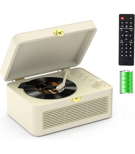 Amazon.co.jp: Gueray CDプレーヤー レトロ Bluetooth受信＆送信 HiFI