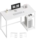 Amazon | YeTom パソコンデスク pc 幅100*奥行48cm つくえ シンプル