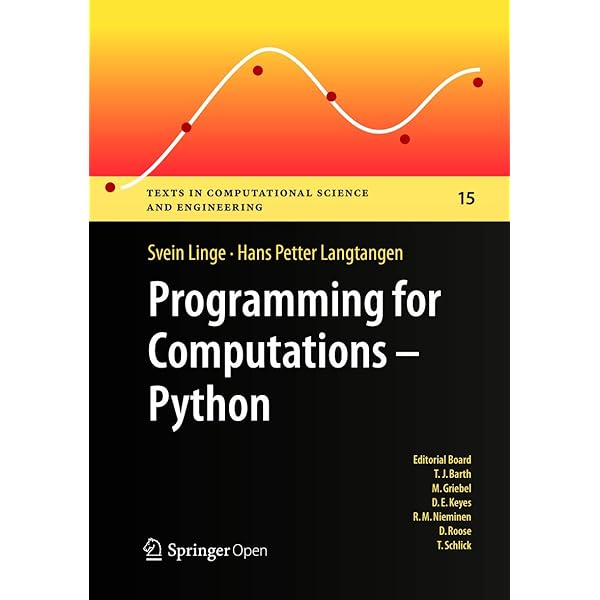 Amazon | Programming for Computations - Python: A Gentle